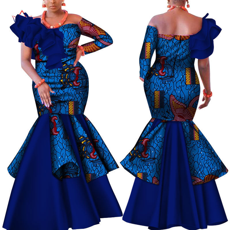 Wedding Party Dresses Traditional African Costumes